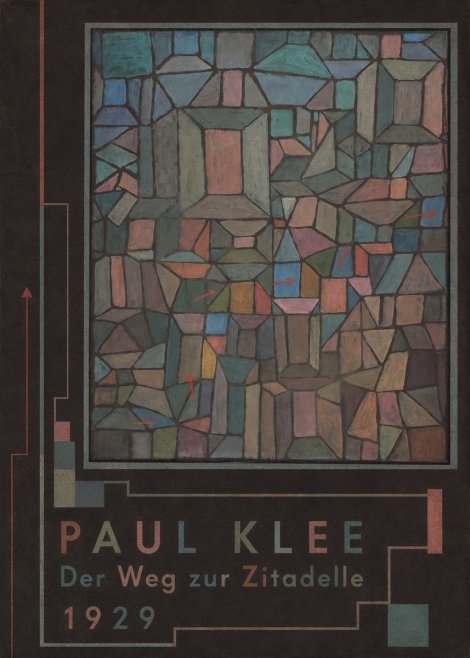 Paul Klee Der Weg Zur Zitadelle No2 - Poszter