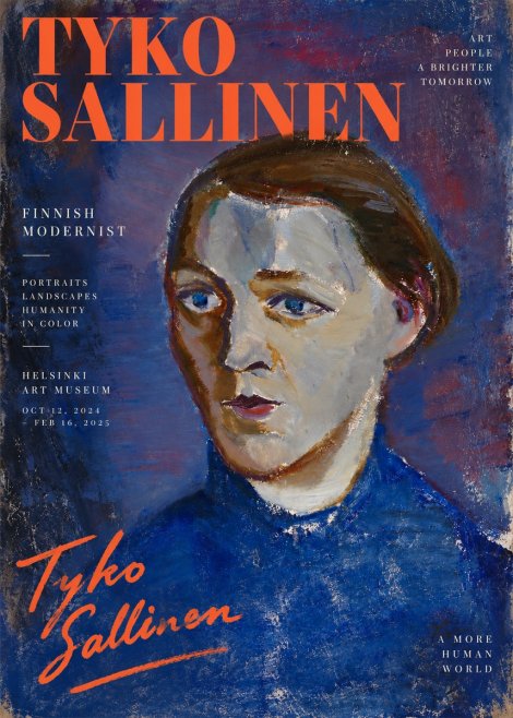Tyko Sallinen Portrait II No2 - Poszter