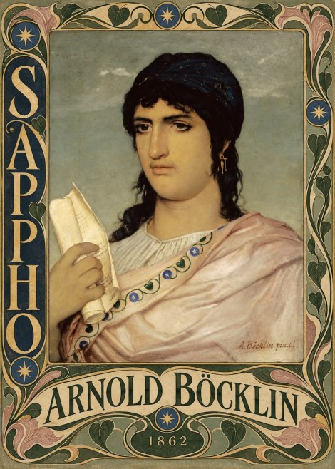 Arnold Böcklin Sappho No5 - Poszter