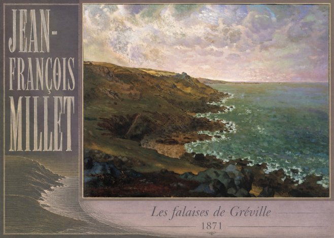 Jean-François Millet Les Falaises De Gréville No3 - Poszter