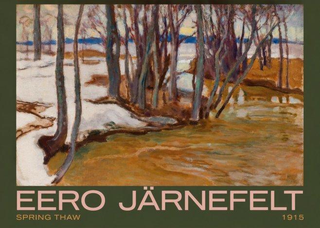 Eero Järnefelt Spring Thaw No2 - Poszter