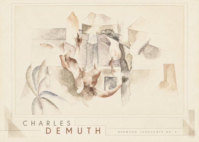 Charles Demuth Bermuda Landscape No. 2 No3 - Poszter