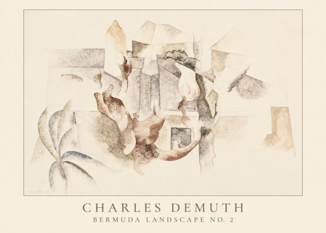 Charles Demuth Bermuda Landscape No. 2 No4 - Poszter