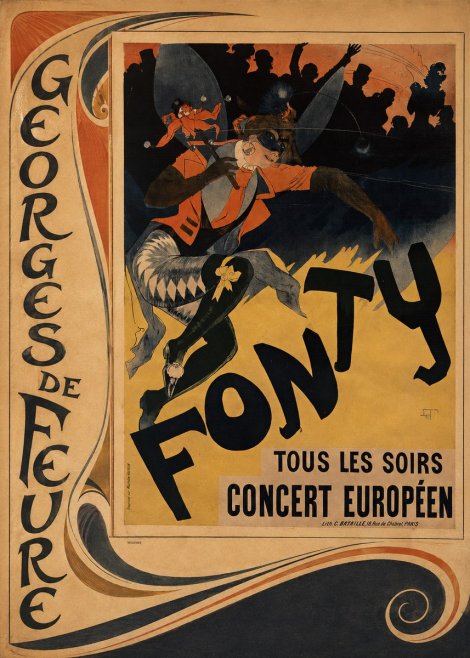 Georges de Feure Fonty III No2 - Poszter