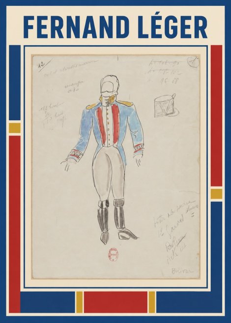 Fernand Léger Bolivar Acte Iii No1 - Poszter