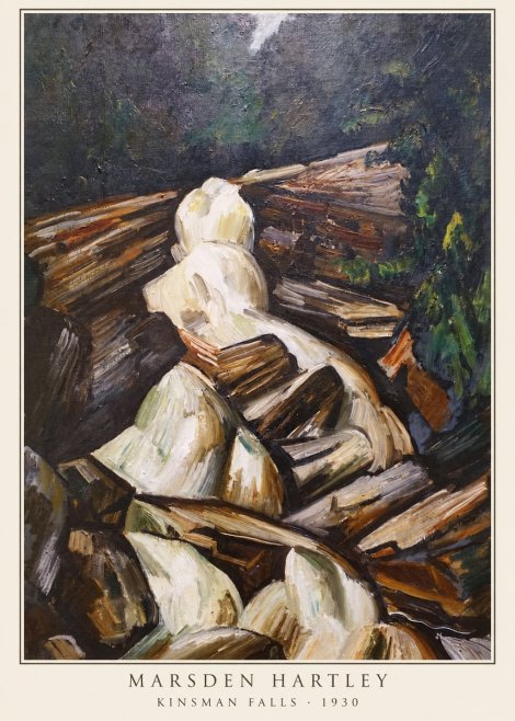 Marsden Hartley Kinsman Falls No6 - Poszter