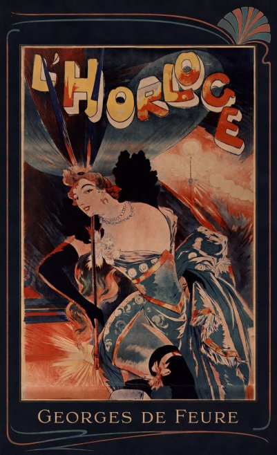 Georges de Feure L'horloge III No6 - Poszter