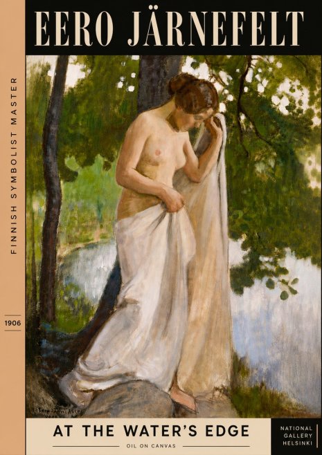 Eero Järnefelt At the Water's Edge No5 - Poszter