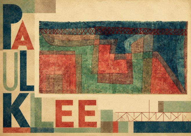 Paul Klee Textile Picture No4 - Poszter