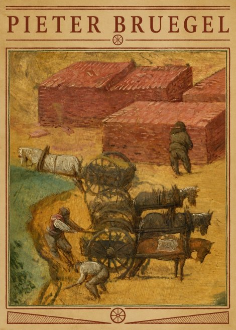 Pieter Bruegel The Brickmakers No3 - Poszter