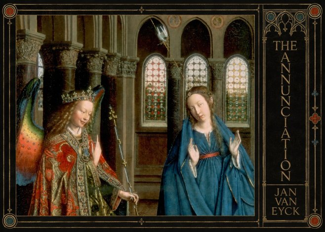 Jan van Eyck The Annunciation II No5 - Poszter