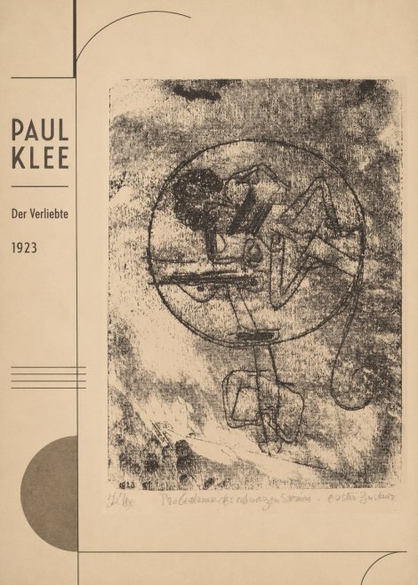 Paul Klee Der Verliebte III No2 - Poszter