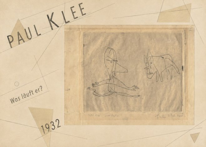 Paul Klee Was Läuft Er? No5 - Poszter