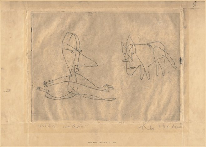 Paul Klee Was Läuft Er? No6 - Poszter