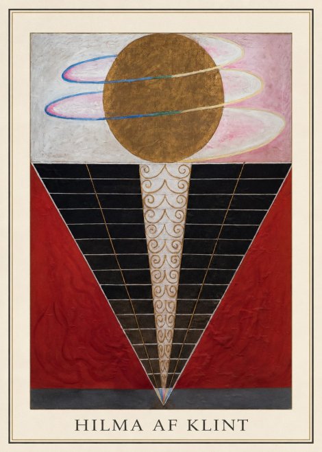 Hilma af Klint The Ten Largest, No. 1, Childhood II No1 - Poszter