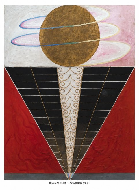 Hilma af Klint The Ten Largest, No. 1, Childhood II No5 - Poszter