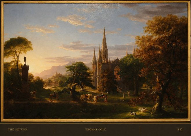 Thomas Cole The Return III No6 - Poszter