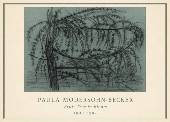 Paula Modersohn-Becker Fruit Tree in Bloom No3 - Poszter
