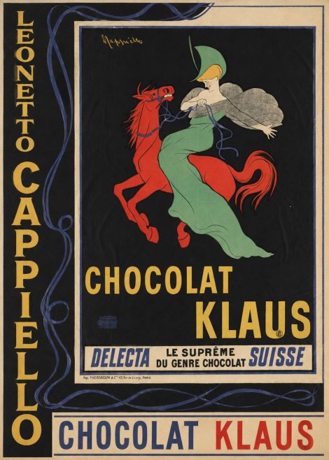 Leonetto Cappiello Chocolat Klaus III No4 - Poszter