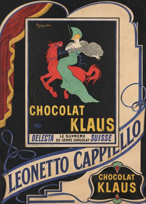 Leonetto Cappiello Chocolat Klaus III No6 - Poszter