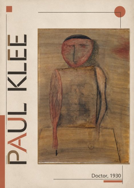 Paul Klee Doctor No6 - Poszter