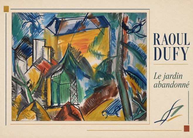 Raoul Dufy Le Jardin Abandonné No2 - Poszter