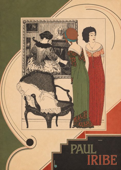 Paul Iribe Fashion Scene No4 - Poszter
