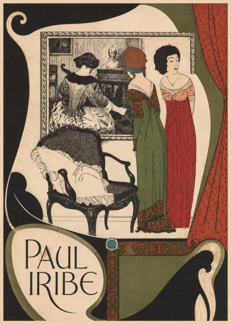 Paul Iribe Fashion Scene No6 - Poszter