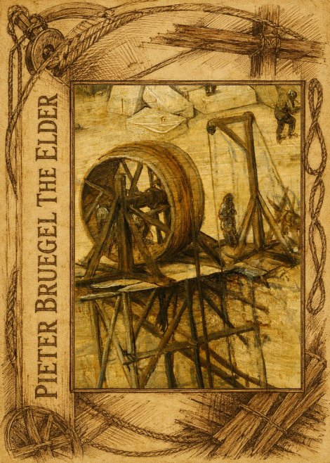 Pieter Bruegel The Tower of Babel XX No4 - Poszter