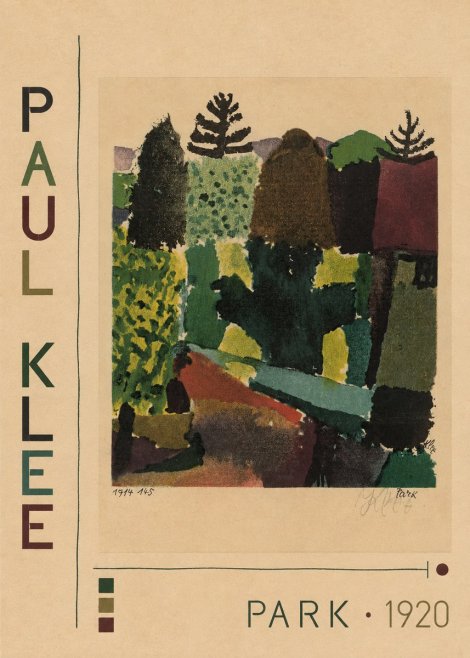 Paul Klee Park II No2 - Poszter