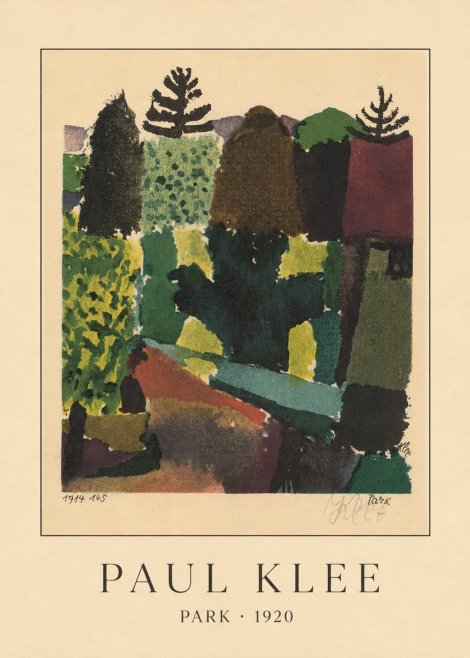 Paul Klee Park II No3 - Poszter