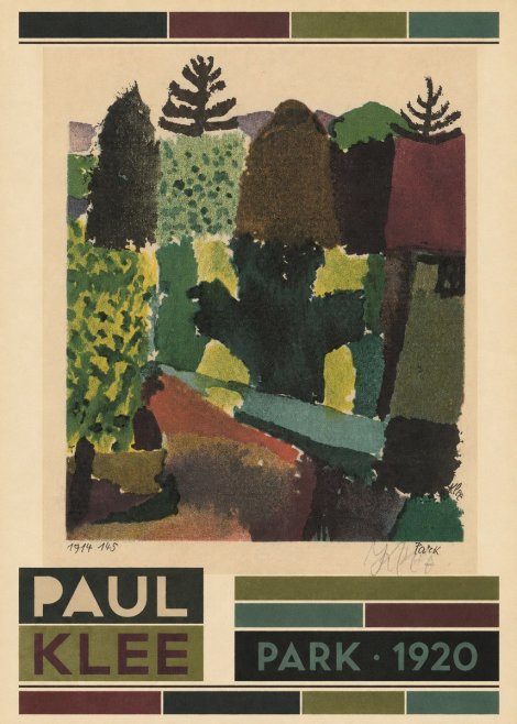 Paul Klee Park II No6 - Poszter