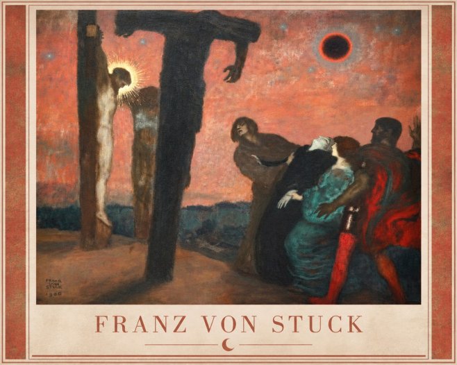 Franz von Stuck Crucifixion No2 - Poszter