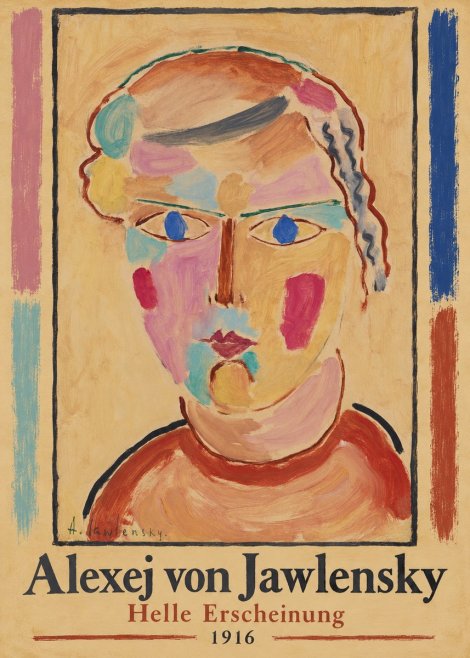 Alexej von Jawlensky Helle Erscheinung No1 - Poszter