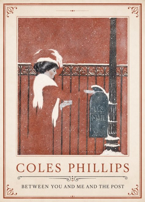 Coles Phillips Between You and Me and the Post No1 - Poszter