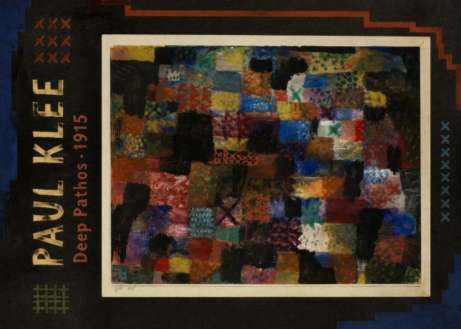 Paul Klee Deep Pathos No4 - Poszter