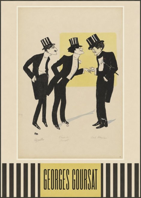 Georges Goursat Capiello, Fraxin De Crouset, Poul Hervieu No4 - Poszter