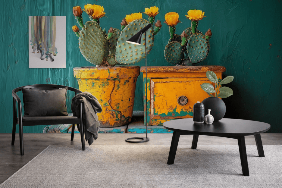 Rustic Cactus Portrait