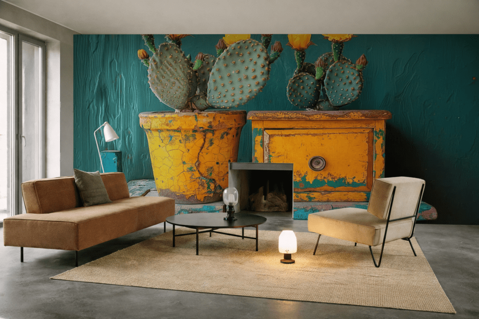 Rustic Cactus Portrait