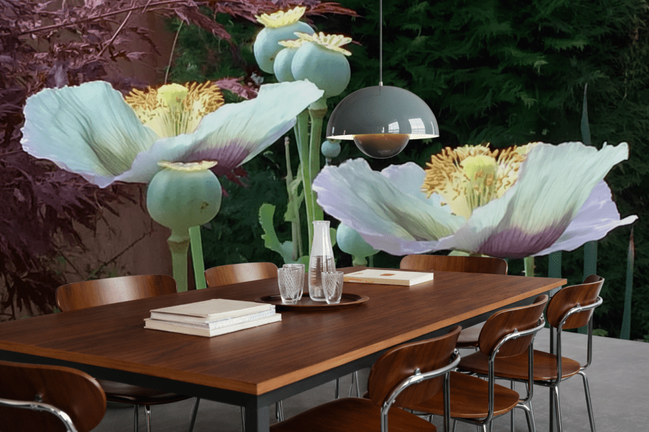 Whimsical Poppy Fields