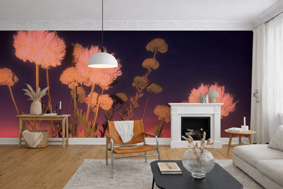 Dusky Blossom Veil