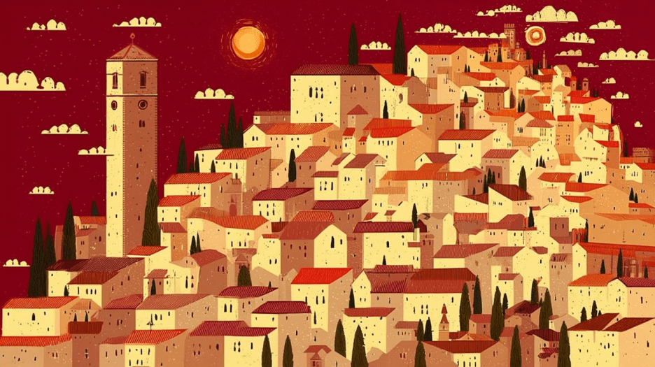 Terracotta Spires