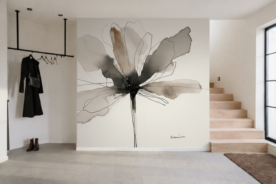Ink Blossom Ivory