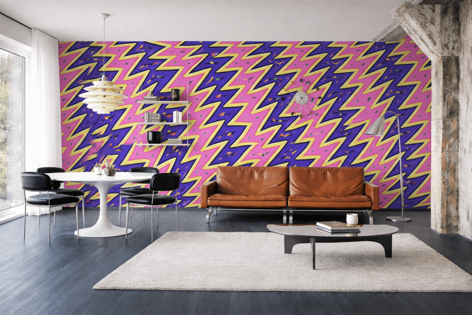 Frosted Zigzag Burst