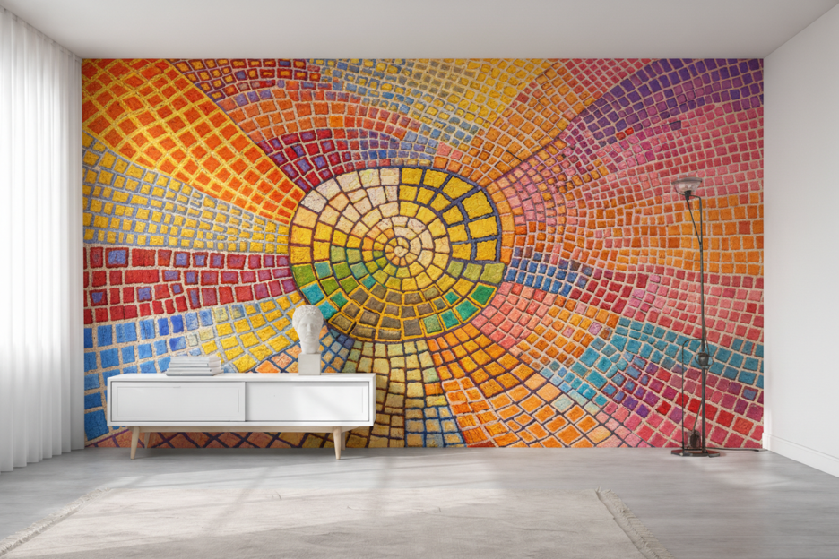 Vibrant Mosaic Burst