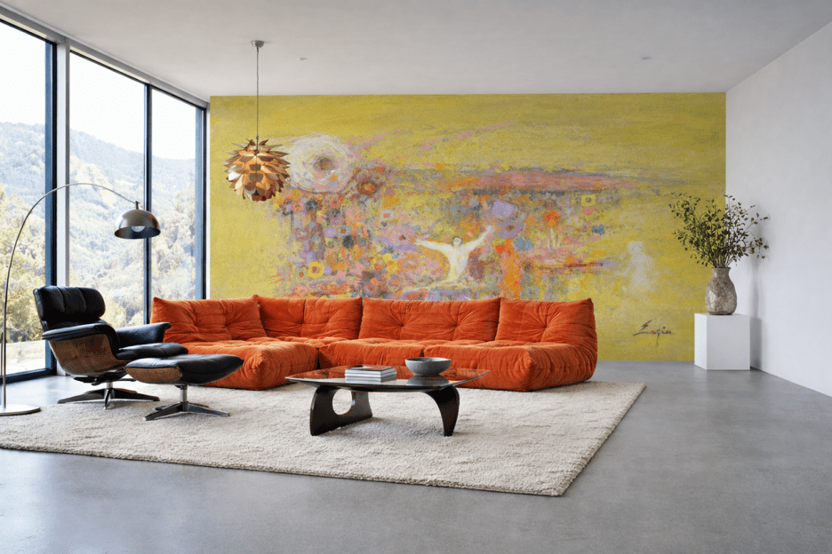 Sunlit Blossom Mosaic