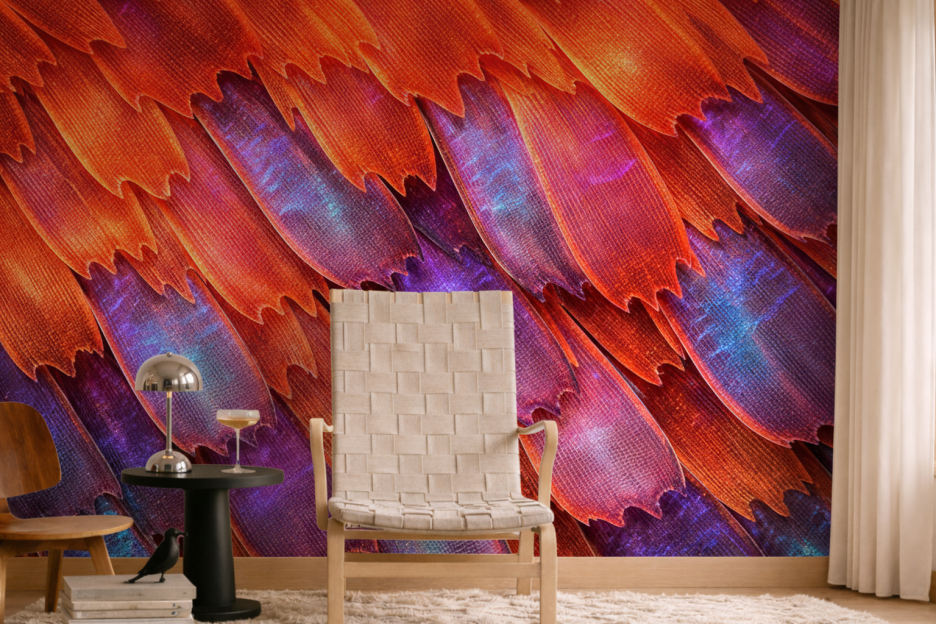 Iridescent Feathers