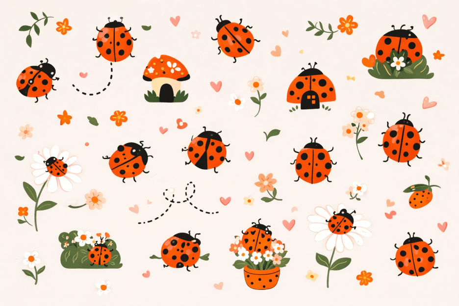 Ladybug Tapestry