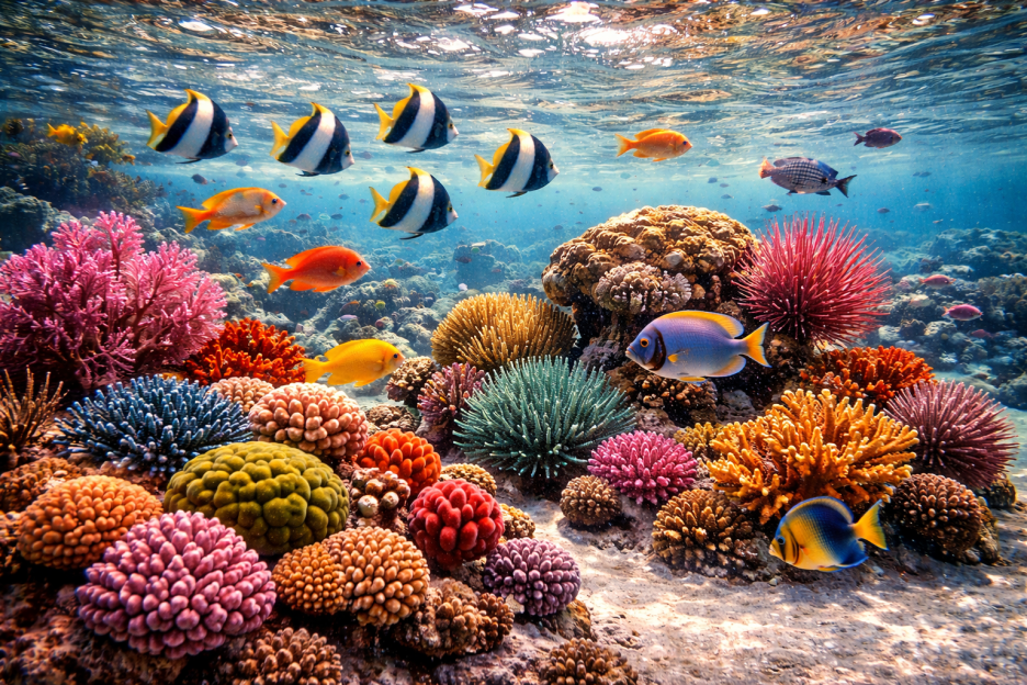 Coral Reef Mosaic Ii
