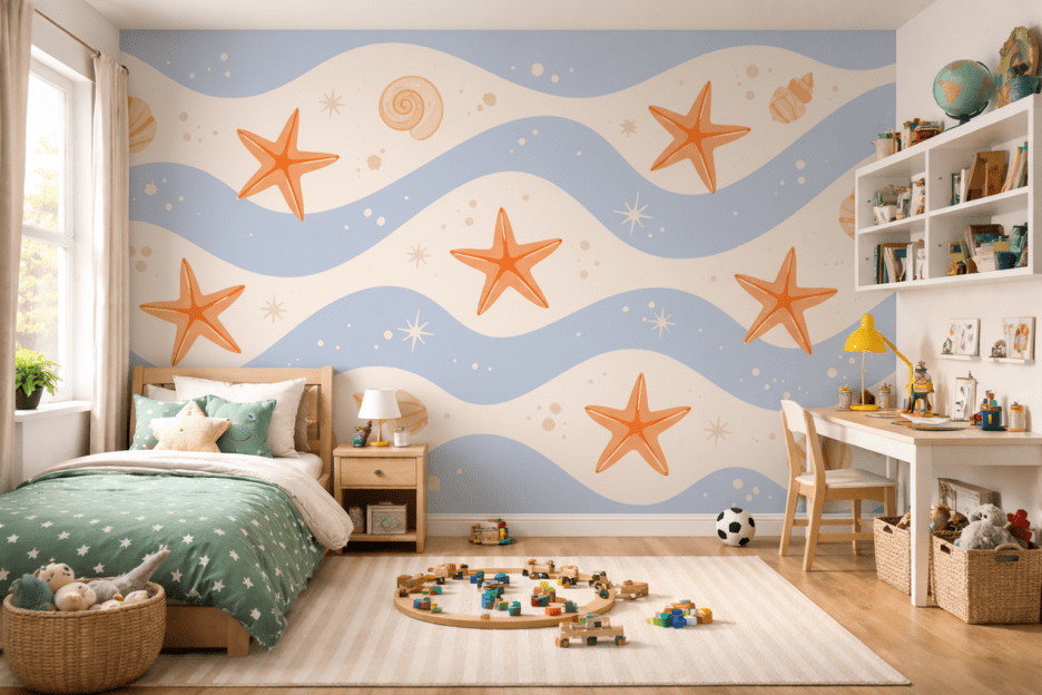 Coastal Whimsy Waves